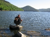 barajul de la zetea, pescuit