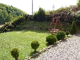 pensiuni harghitene, curte, satu mare