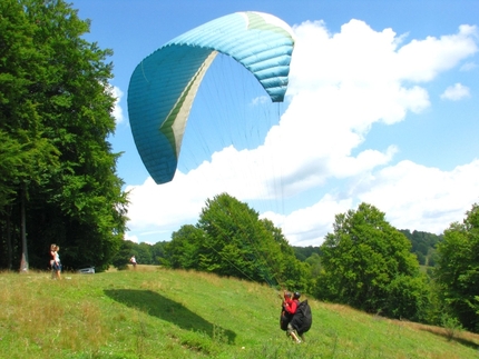 Tandem siklóernyős repülés!